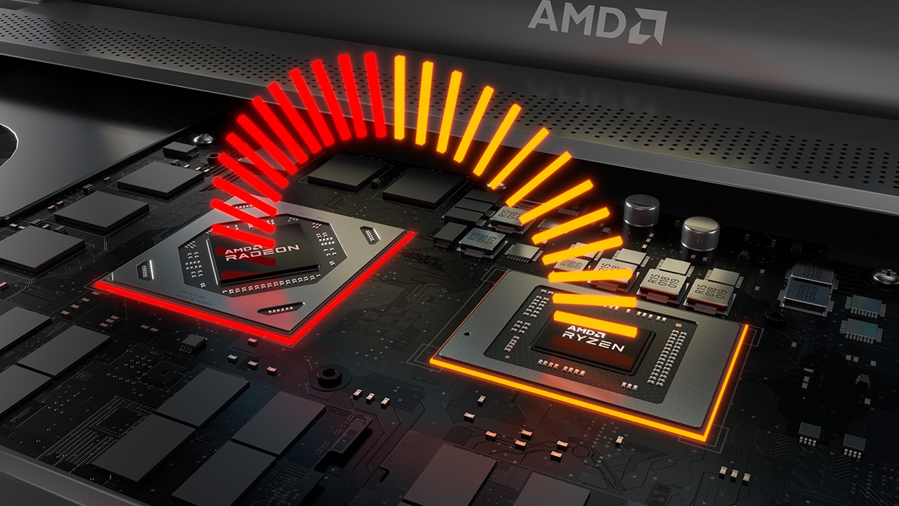 Immagine pubblicata in relazione al seguente contenuto: La GPU per notebook Radeon RX 6700M a confronto con la GeForce RTX 3070 | Nome immagine: news32341_AMD-Radeon-RX-6700M-MSI-Delta-15_1.jpg
