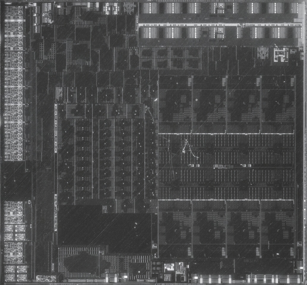 Immagine pubblicata in relazione al seguente contenuto: Foto in alta risoluzione del die della APU AMD Ryzen 5 5600G dopo il delidding | Nome immagine: news32360_AMD-Ryzen-5-5600G_3.JPG