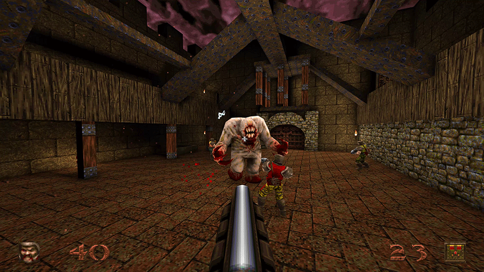 Immagine pubblicata in relazione al seguente contenuto: Bethesda annuncia Quake remastered con supporto di 4K, 120Hz e antialiasing | Nome immagine: news32392_Quake-Remastered-2021_3.png