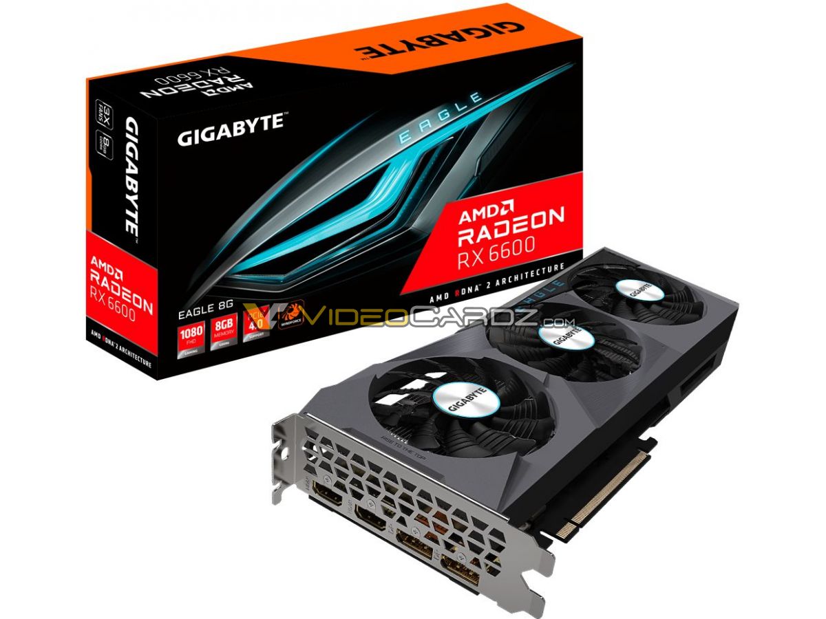 Media asset in full size related to 3dfxzone.it news item entitled as follows: La Radeon RX 6600 EAGLE di GIGABYTE nel catalogo di due store australiani | Image Name: news32430_GIGABYTE-Radeon-RX-6600-EAGLE_1.jpg