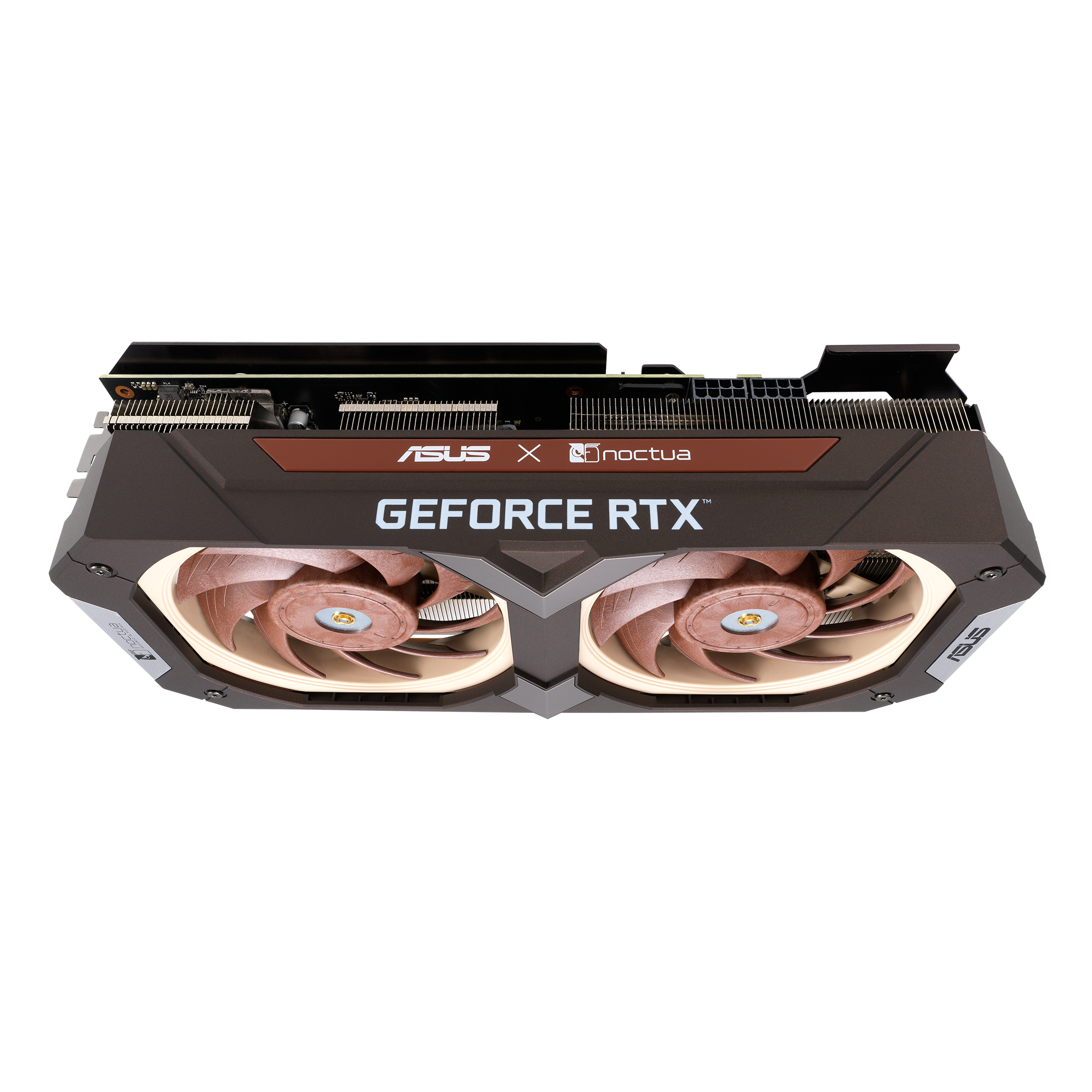 Media asset in full size related to 3dfxzone.it news item entitled as follows: ASUS e Noctua annunciano la video card GeForce RTX 3070 Noctua Edition | Image Name: news32539_ASUS-GeForce-RTX-3070-Noctua-Edition_2.png