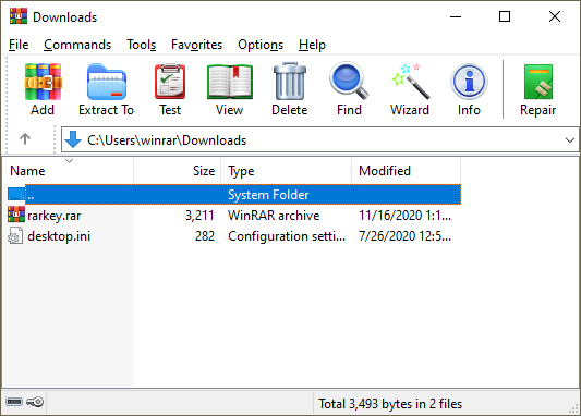 Immagine pubblicata in relazione al seguente contenuto: WinRAR 6.10 beta 1 crea e gestisce gli archivi compressi di ogni formato | Nome immagine: news32552_WinRAR-Screenshot_1.png