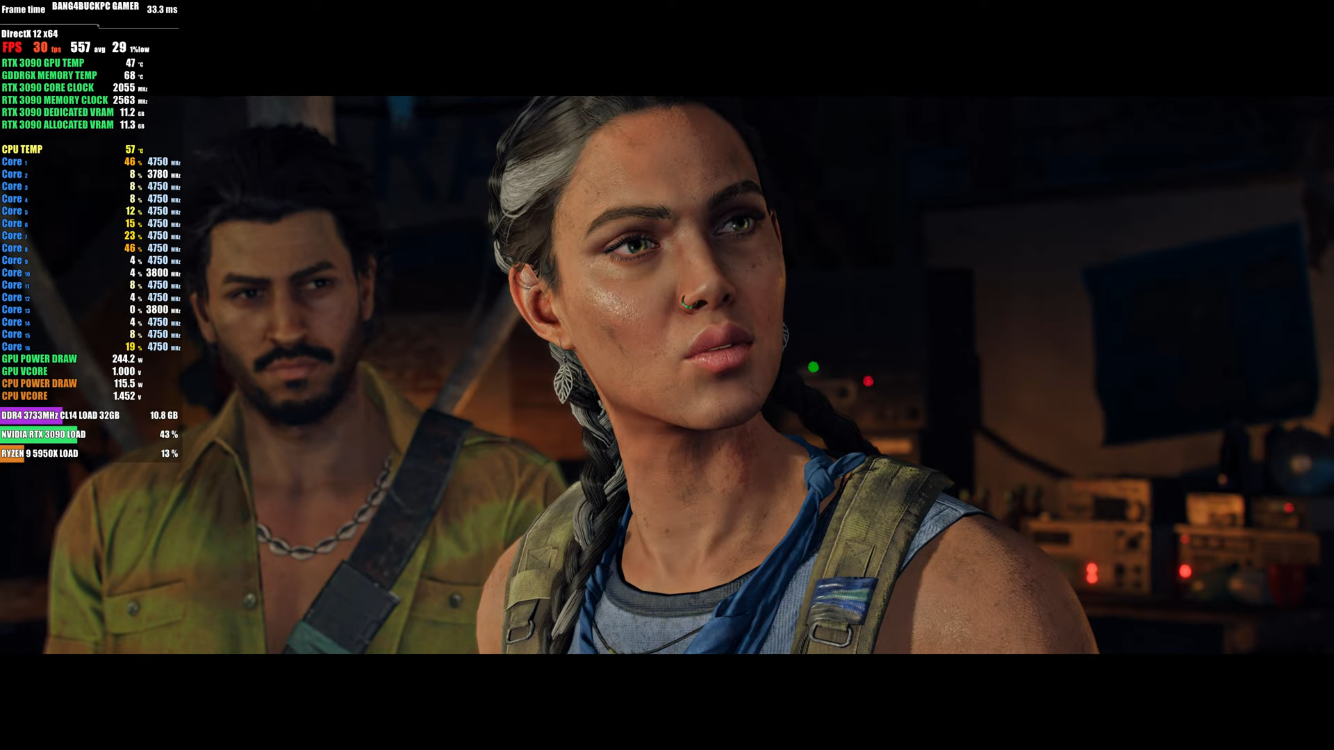 Risorsa grafica - foto, screenshot o immagine in genere - relativa ai contenuti pubblicati da amdzone.it | Nome immagine: news32556_Far-Cry-6_GeForce-RTX-3090_Screenshot_2.png