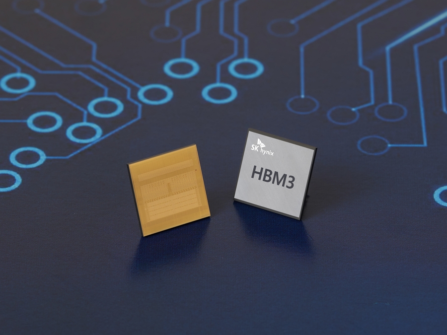 Immagine pubblicata in relazione al seguente contenuto: SK hynix annuncia lo sviluppo della memoria HBM di quarta generazione (HBM3) | Nome immagine: news32595_skhynix-hbm3-dram_1.jpg