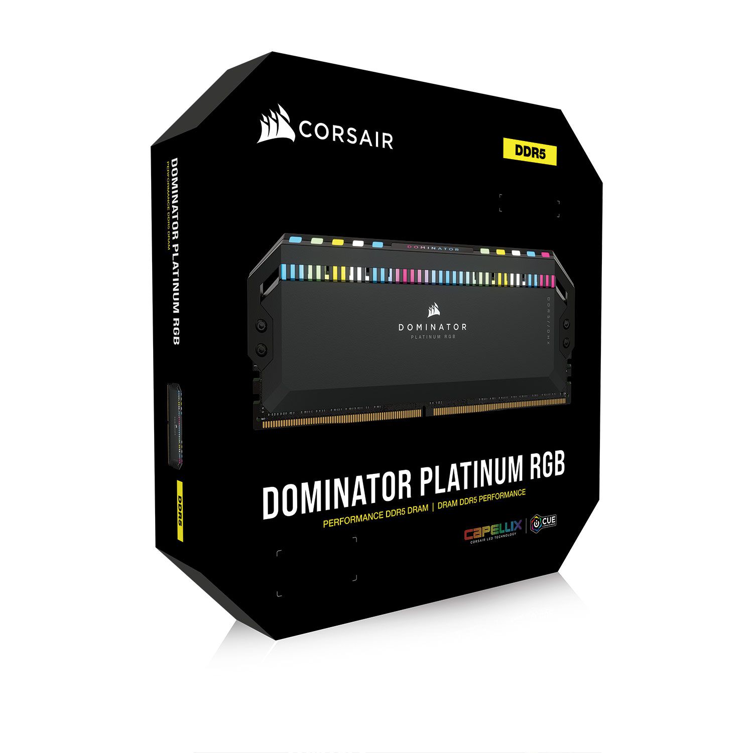 Immagine pubblicata in relazione al seguente contenuto: Foto di un modulo di RAM DDR5 Corsair Dominator Platinum RGB e del suo bundle | Nome immagine: news32614_Corsair-DDR5-Dominator-Platinum-RGB_2.jpg