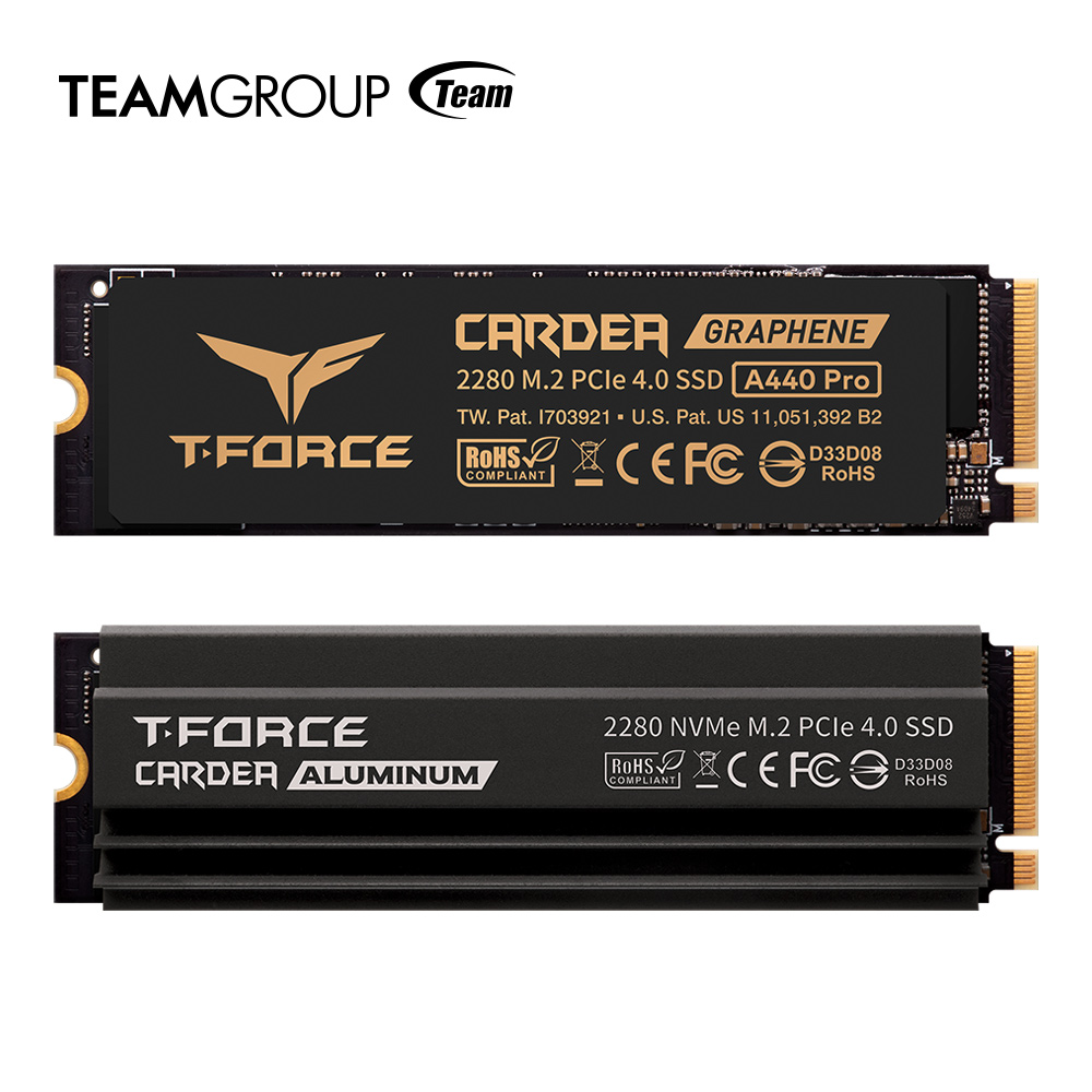 Immagine pubblicata in relazione al seguente contenuto: TEAMGROUP annuncia i drive SSD NVMe 1.4 M.2 T-FORCE CARDEA A440 PRO | Nome immagine: news32631_SSD-TEAMGROUP-T-FORCE-CARDEA-A440-PRO_2.jpg