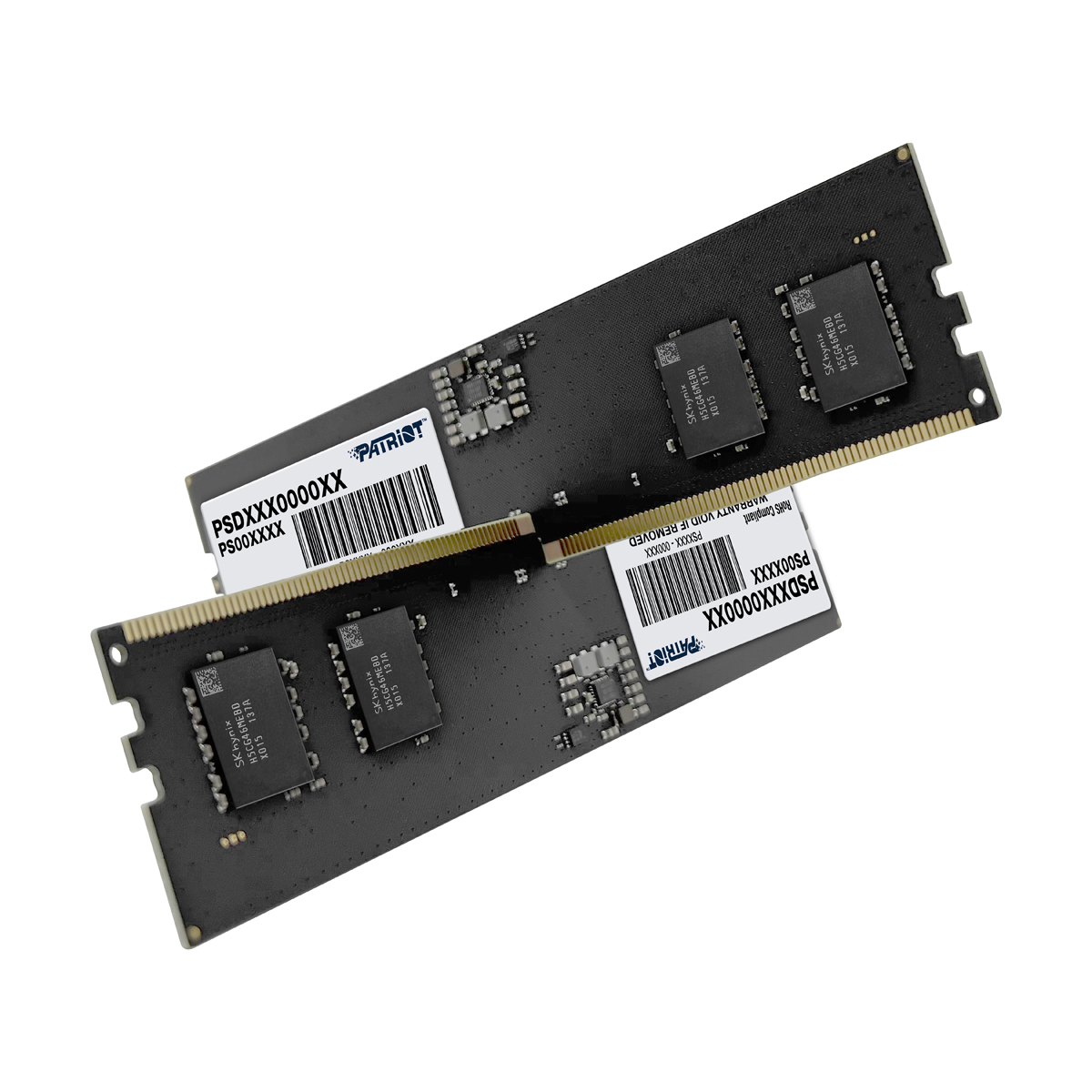 Immagine pubblicata in relazione al seguente contenuto: Patriot annuncia la linea di moduli RAM DDR5 denominata Signature DDR5 | Nome immagine: news32638_Patriot-Signature-DDR5_1.jpg