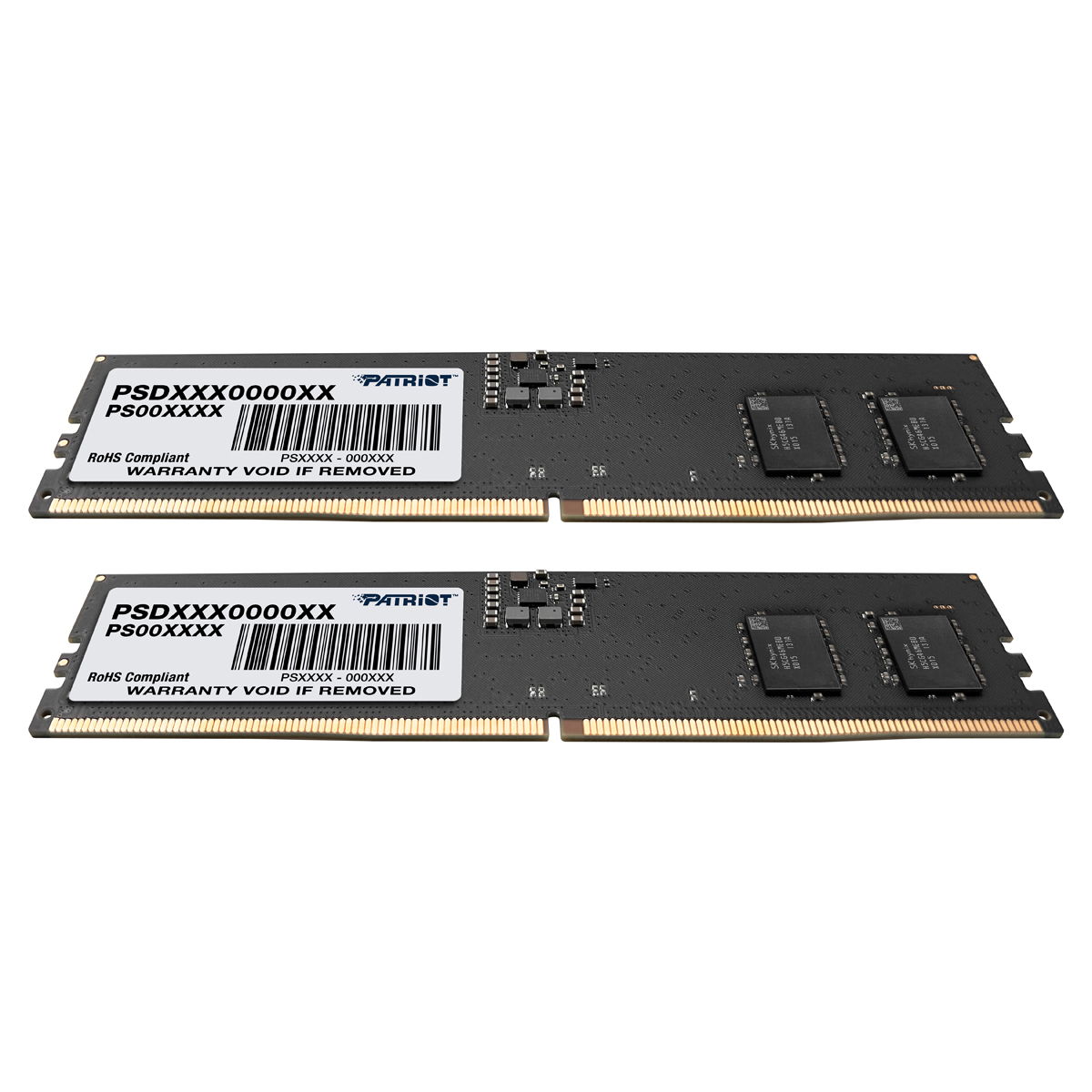 Immagine pubblicata in relazione al seguente contenuto: Patriot annuncia la linea di moduli RAM DDR5 denominata Signature DDR5 | Nome immagine: news32638_Patriot-Signature-DDR5_4.jpg