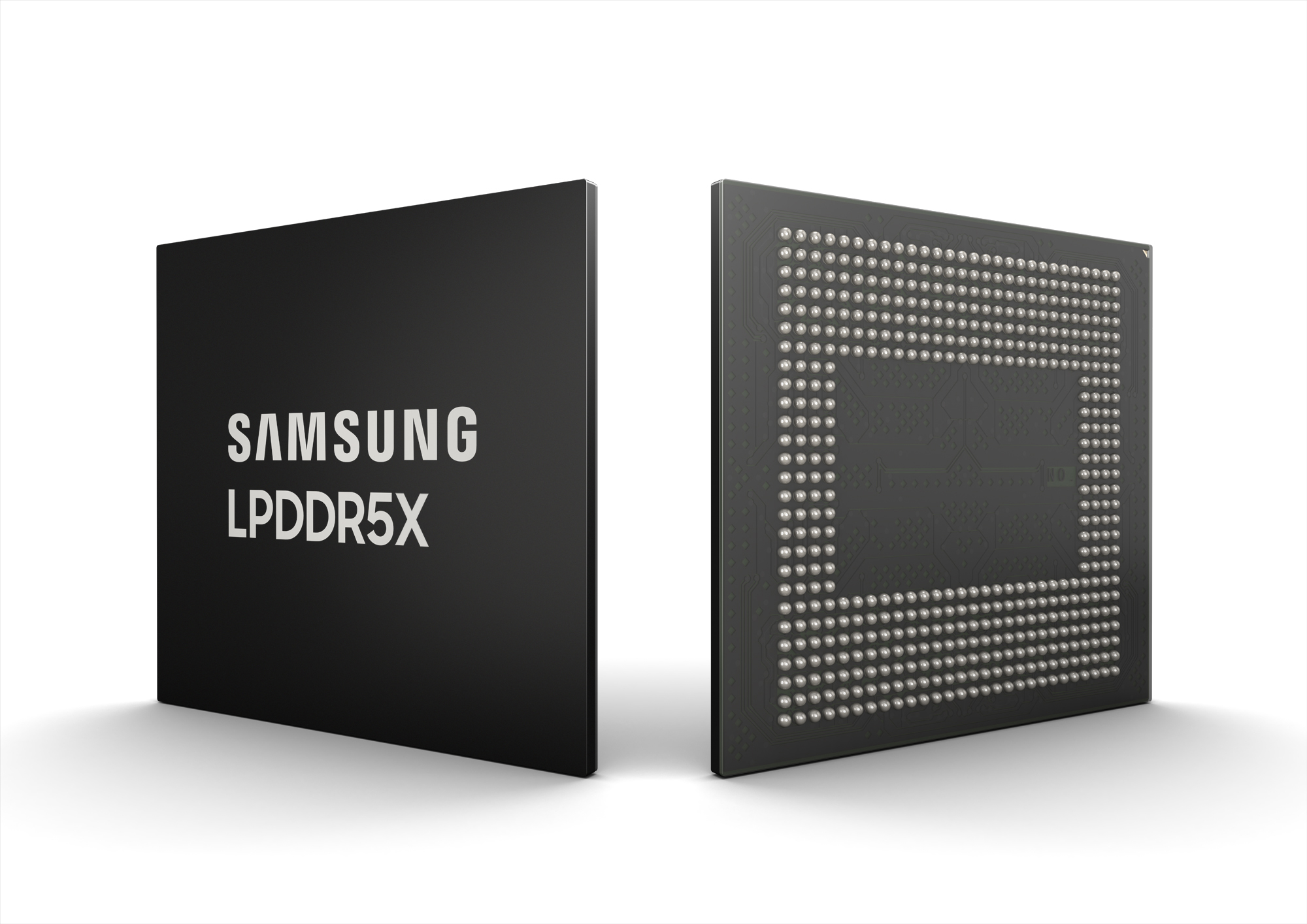 Media asset in full size related to 3dfxzone.it news item entitled as follows: Samsung ha completato lo sviluppo dei primi chip di memoria DRAM LPDDR5X a 14nm | Image Name: news32662_Samsung-Electronics-LPDDR5X-DRAM_2.jpg