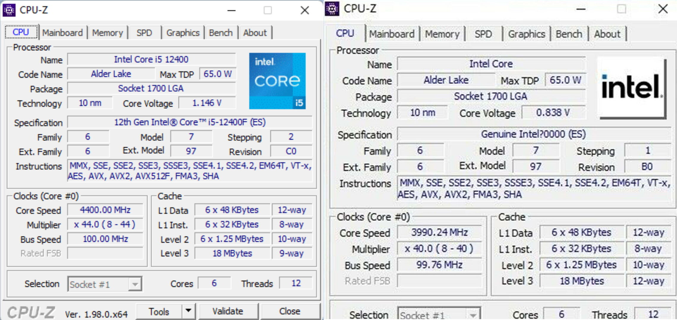 Immagine pubblicata in relazione al seguente contenuto: Alcuni sample engineering della CPU Intel Core i5-12400 in vendita su eBay | Nome immagine: news32684_Intel-Core-i5-12400-Engineering-Sample_3.jpg