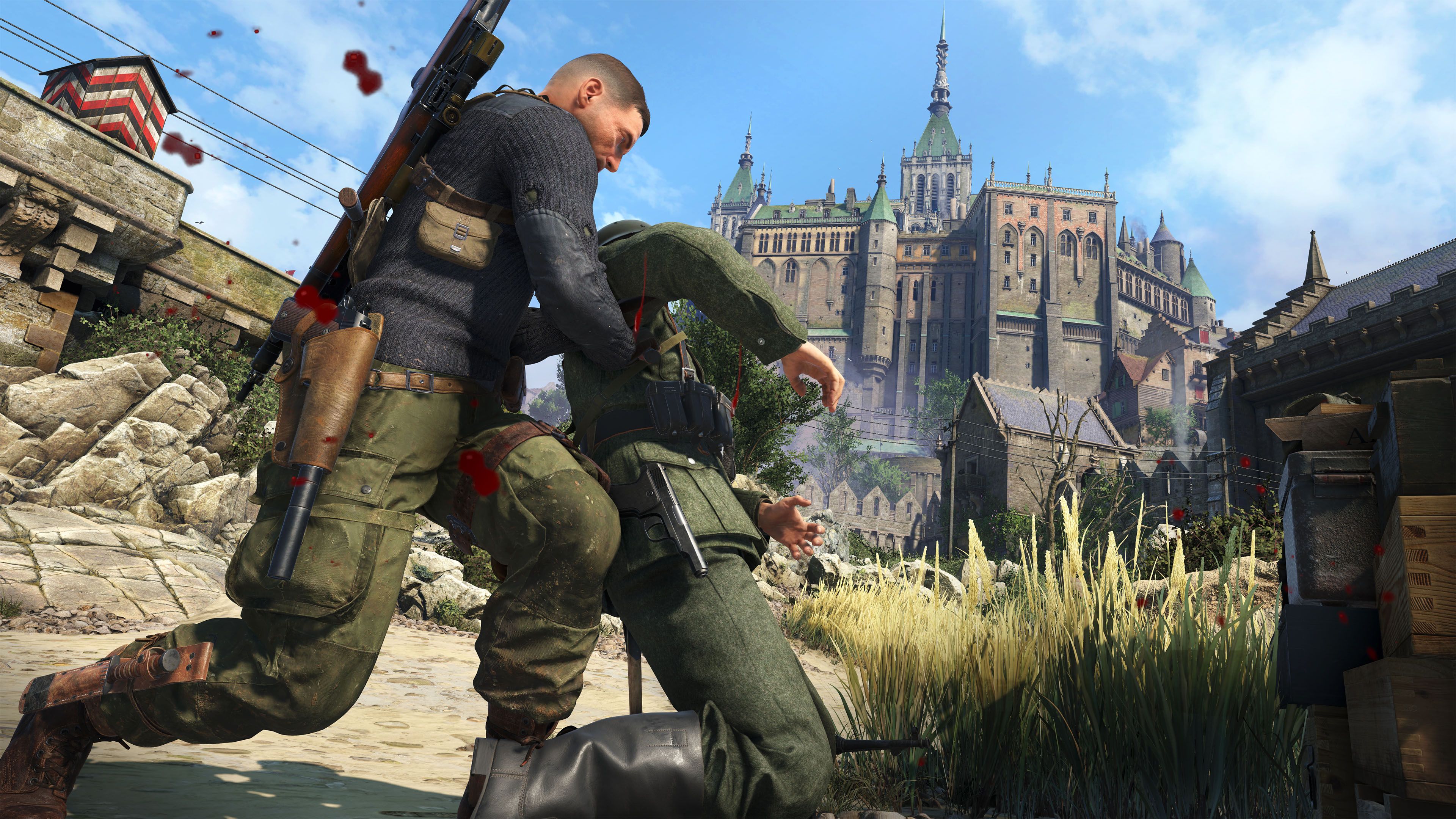 Immagine pubblicata in relazione al seguente contenuto: Rebellion ufficializza il periodo di lancio dello shooter Sniper Elite 5 | Nome immagine: news32764_Sniper-Elite-5-Screenshot_1.jpg