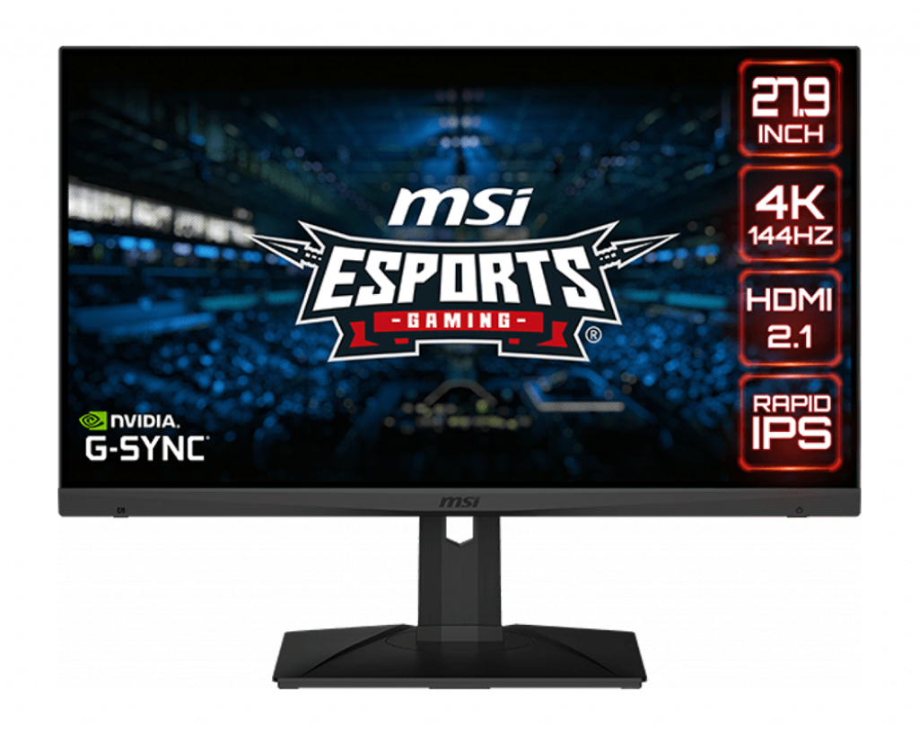 Media asset in full size related to 3dfxzone.it news item entitled as follows: MSI annuncia il monitor Optix MAG281URF per in gaming in 4K a 144Hz | Image Name: news32784_MSI-Optix-MAG281URF_1.png