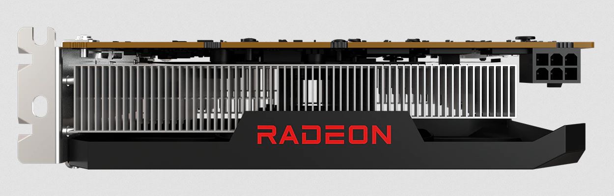 Immagine pubblicata in relazione al seguente contenuto: AMD annuncia le Radeon RX 6500 XT e Radeon RX 6400 per il gaming a 1080p | Nome immagine: news32842_AMD-Radeon-RX-6500-XT_2.jpg