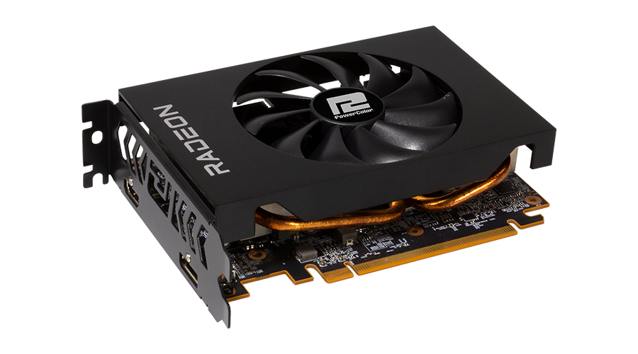 Immagine pubblicata in relazione al seguente contenuto: PowerColor introduce una video card AMD Radeon RX 6500 XT in formato ITX | Nome immagine: news32872_PowerColor-Radeon-RX-6500-XT-ITX_2.png