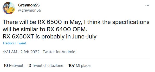 Immagine pubblicata in relazione al seguente contenuto: AMD introdurr la Radeon RX 6500 e la serie Radeon RX 6x50 XT entro luglio | Nome immagine: news32950_AMD-Radeon-RX_1.jpg