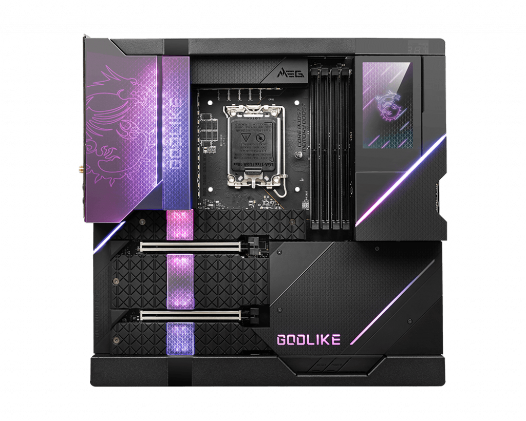 Immagine pubblicata in relazione al seguente contenuto: MSI introduce la motherboard flag-ship MEG Z690 GODLIKE per CPU Core 12th Gen | Nome immagine: news32968_MEG-Z690-GODLIKE_3.png