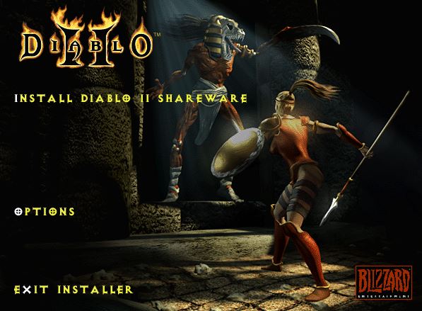 Immagine pubblicata in relazione al seguente contenuto: 3dfx Historical Assets | Official Videogame Demos | Diablo II Demo | Nome immagine: news33024_Diablo-II.JPG