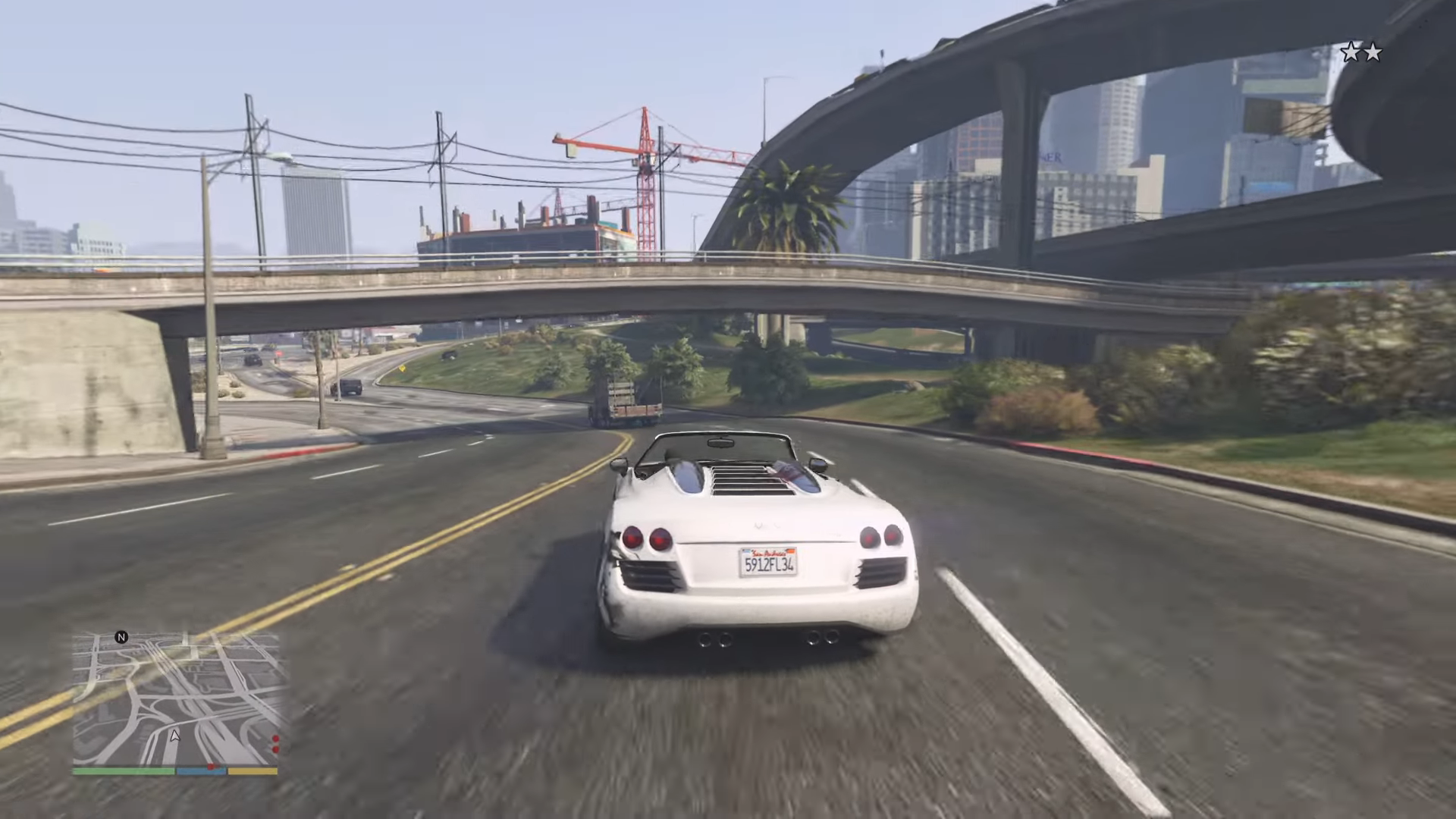 Media asset in full size related to 3dfxzone.it news item entitled as follows: Primi 30 minuti di gameplay tratti da GTA V su PlayStation 5 con ray tracing | Image Name: news33085_GTA-V_PS5_Fidelity-Mode_Screenshot_1.png