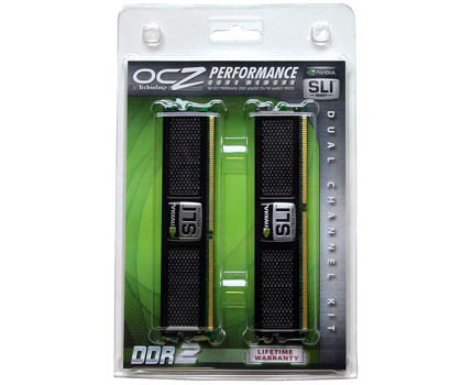 Immagine pubblicata in relazione al seguente contenuto: OCZ lancia moduli RAM PC2-6400 certificati NVIDIA SLI-Ready | Nome immagine: news4736_2.jpg