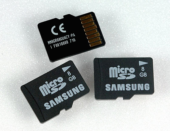 Immagine pubblicata in relazione al seguente contenuto: Samsung annuncia una memory card microSD da 8Gb | Nome immagine: news5036_1.jpg