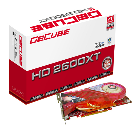 Media asset in full size related to 3dfxzone.it news item entitled as follows: GECUBE introduce la video card Radeon HD 2600 XT | Image Name: news5046_1.jpg