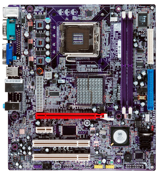 Immagine pubblicata in relazione al seguente contenuto: ECS commercializza la motherboard 671T-M (SiS 671 based) | Nome immagine: news5324_1.jpg