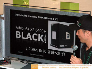 Media asset in full size related to 3dfxzone.it news item entitled as follows: AMD mostra l'Athlon64 X2 6400+ Black Edition e il Phenom FX | Image Name: news5444_2.jpg