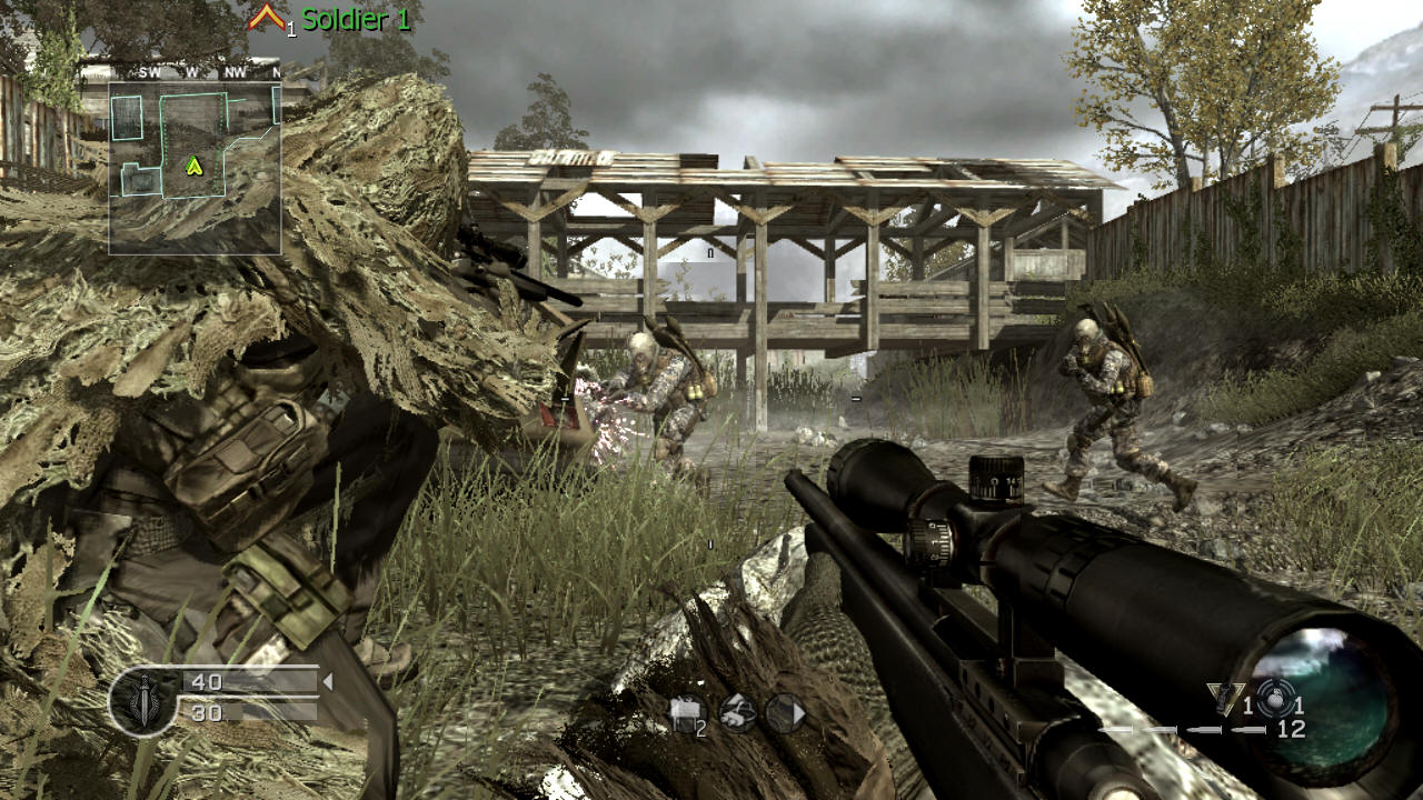 Immagine pubblicata in relazione al seguente contenuto: Nuovi screenshot del game Call of Duty 4 | Nome immagine: news5467_2.jpg