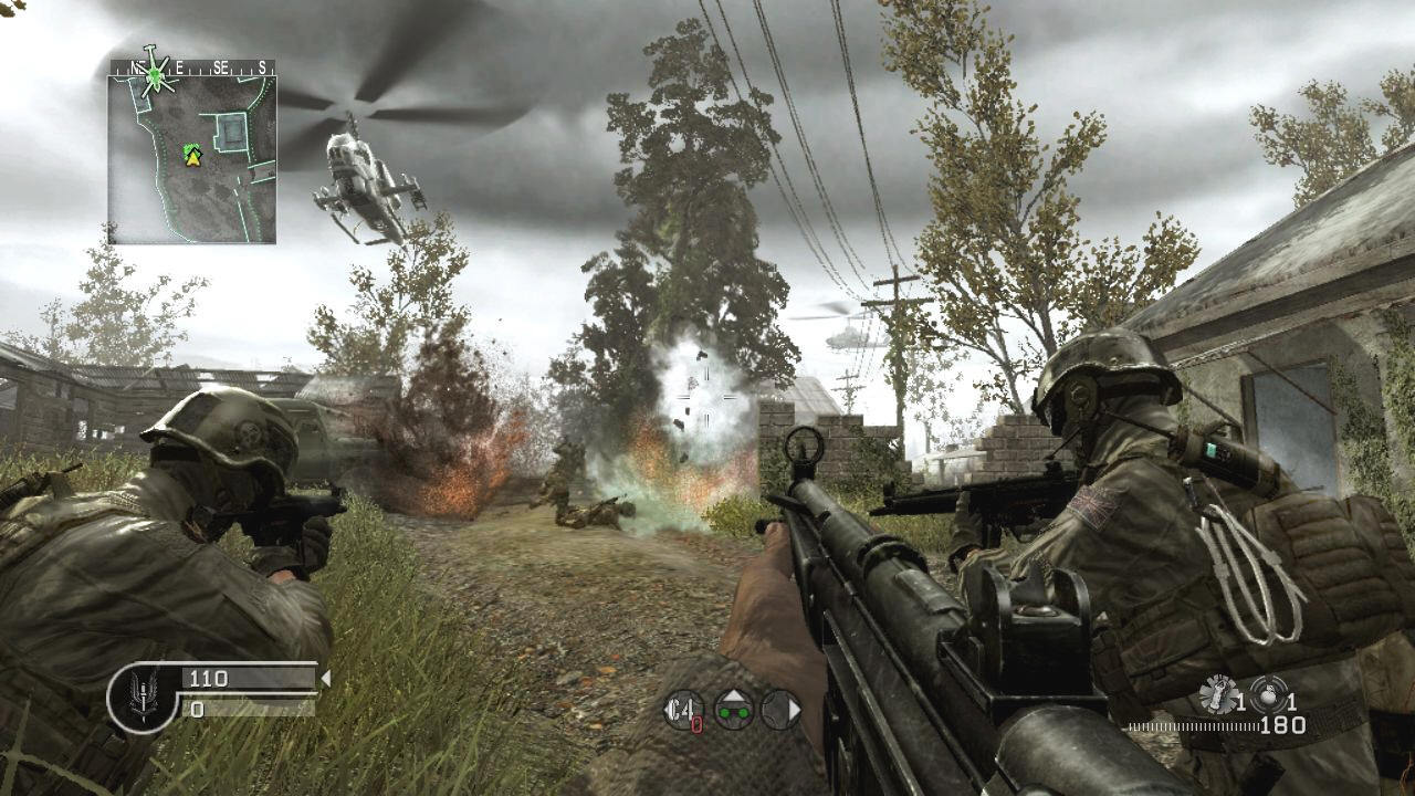 Immagine pubblicata in relazione al seguente contenuto: Nuovi screenshot del game Call of Duty 4 | Nome immagine: news5467_5.jpg