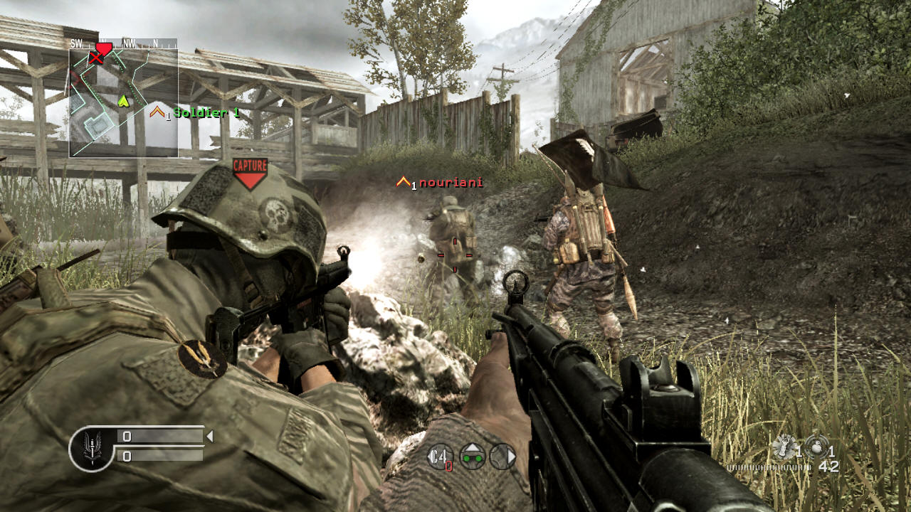 Immagine pubblicata in relazione al seguente contenuto: Nuovi screenshot del game Call of Duty 4 | Nome immagine: news5467_8.jpg
