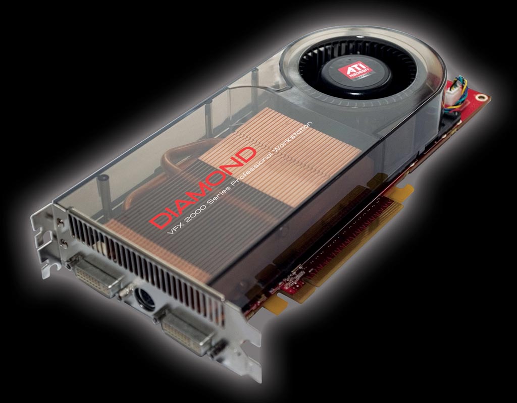 Immagine pubblicata in relazione al seguente contenuto: Foto della video card VFX 2000 con 2Gb di RAM by Diamond | Nome immagine: news5548_1.jpg