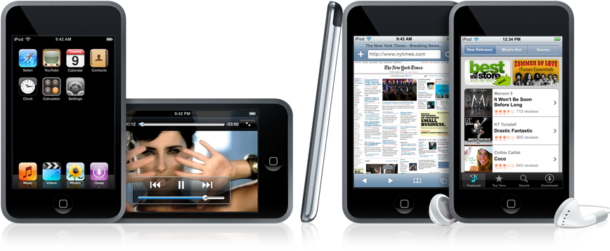 Immagine pubblicata in relazione al seguente contenuto: Apple lancia l'iPod Touch, con Wi-Fi e widescreen da 3.5inch | Nome immagine: news5568_1.png