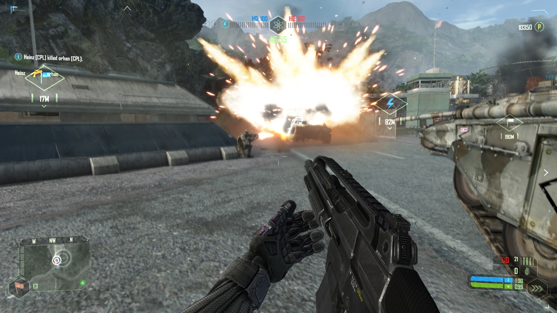 Media asset in full size related to 3dfxzone.it news item entitled as follows: Electronic Arts pubblica 5 screenshots di Crysis Multiplayer | Image Name: news5749_1.jpg