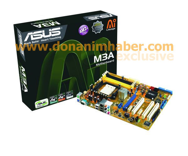 Media asset in full size related to 3dfxzone.it news item entitled as follows: Foto delle motherboard ASUS M3A per le cpu Phenom FX | Image Name: news5914_3.jpg