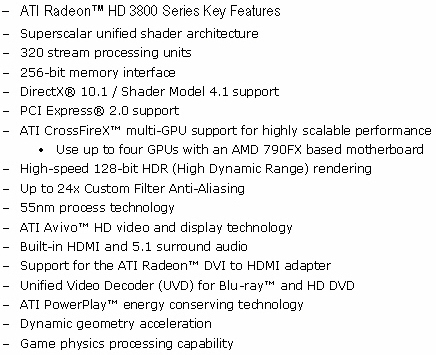 Media asset in full size related to 3dfxzone.it news item entitled as follows: ATI Radeon HD 3870 e HD 3850: specifiche, foto e loghi | Image Name: news5924_1.jpg