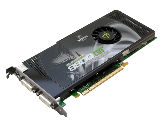 Immagine pubblicata in relazione al seguente contenuto: XFX annuncia la video card GeForce 8800GT 256Mb | Nome immagine: news6107_1.jpg