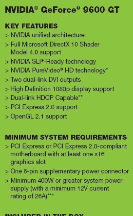 Media asset in full size related to 3dfxzone.it news item entitled as follows: Ancora DirectX 10 per la GeForce 9600 GT di NVIDIA | Image Name: news6483_1.jpg