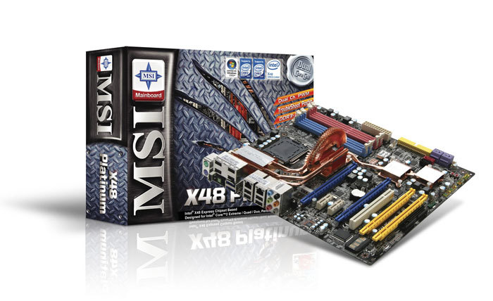 Immagine pubblicata in relazione al seguente contenuto: MSI lancia due motherboard con chip-set Intel X48 Express | Nome immagine: news6612_1.jpg