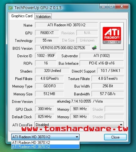 Media asset in full size related to 3dfxzone.it news item entitled as follows: ATI Radeon HD 3870 X2 in CrossFireX, primi benchmark | Image Name: news6678_2.jpg