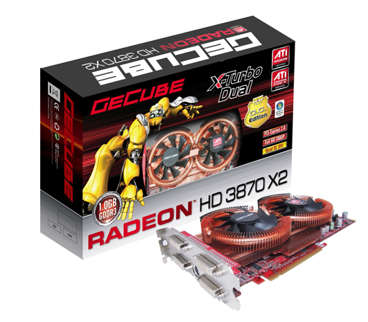 Media asset in full size related to 3dfxzone.it news item entitled as follows: GECUBE annuncia due card dual-gpu Radeon HD 3870 X2 | Image Name: news6706_1.jpg