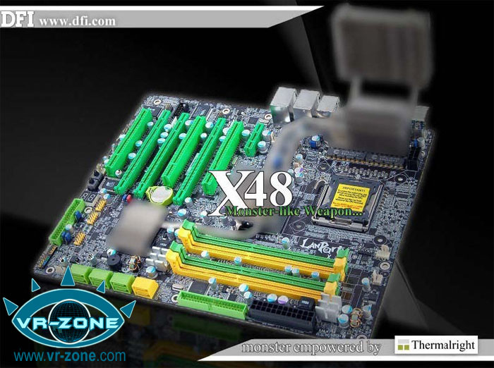 Media asset in full size related to 3dfxzone.it news item entitled as follows: DFI cambia il layout della mobo per gaming LANParty UT X48-T3R | Image Name: news6940_3.jpg