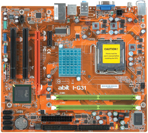 Immagine pubblicata in relazione al seguente contenuto: Abit lancia la motherboard I-G31 basata sul chip-set Intel G31 | Nome immagine: news6962_1.jpg