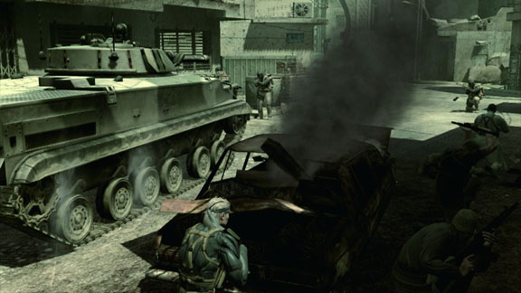 Immagine pubblicata in relazione al seguente contenuto: Gli Screenshots di Metal Gear Solid 4: Guns of the Patriots | Nome immagine: news7231_2.jpg