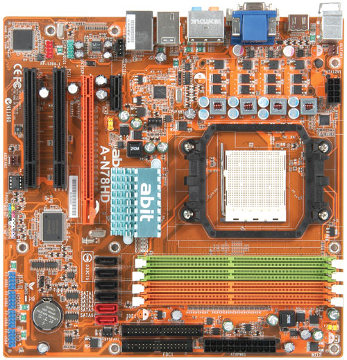 Immagine pubblicata in relazione al seguente contenuto: Abit lancia A-N78HD, la motherboard  per processori Phenom | Nome immagine: news7273_1.jpg