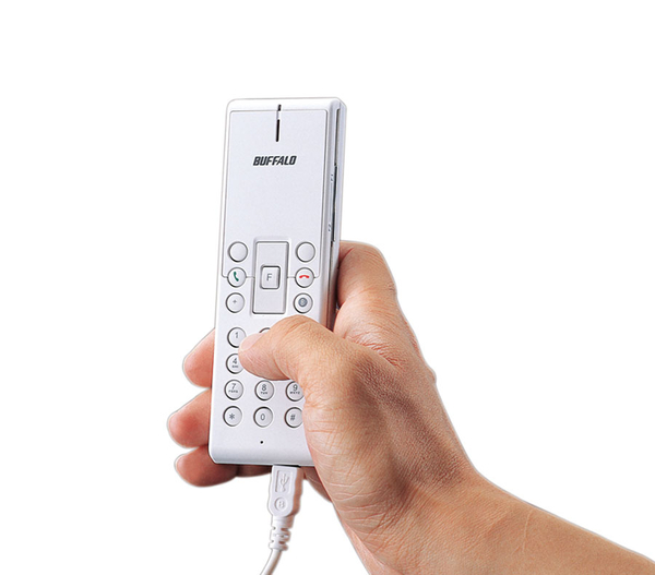 Immagine pubblicata in relazione al seguente contenuto: Buffalo lancia un IP-phone per il chiamare con il VoIP di Skype | Nome immagine: news7471_1.jpg
