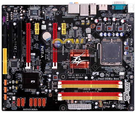 Immagine pubblicata in relazione al seguente contenuto: ECS, le foto delle mobo X48T e P45T basate su Intel X48 e P45 | Nome immagine: news7494_2.jpg