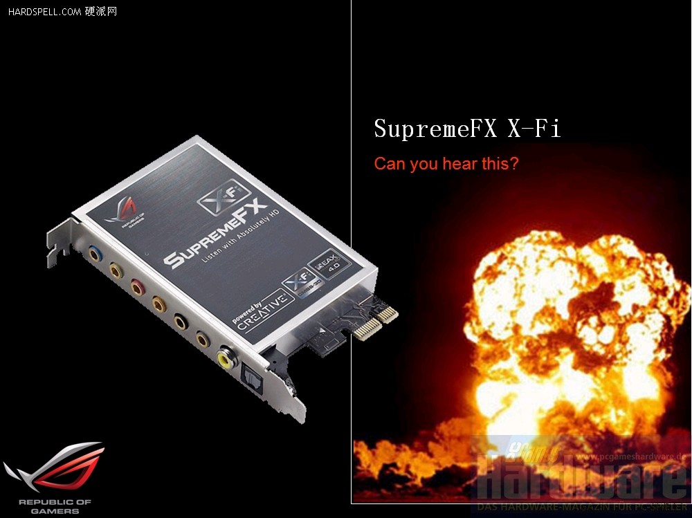 Immagine pubblicata in relazione al seguente contenuto: ASUS ROG Maximus II Formula con Creative X-Fi: prime foto | Nome immagine: news7520_3.jpg
