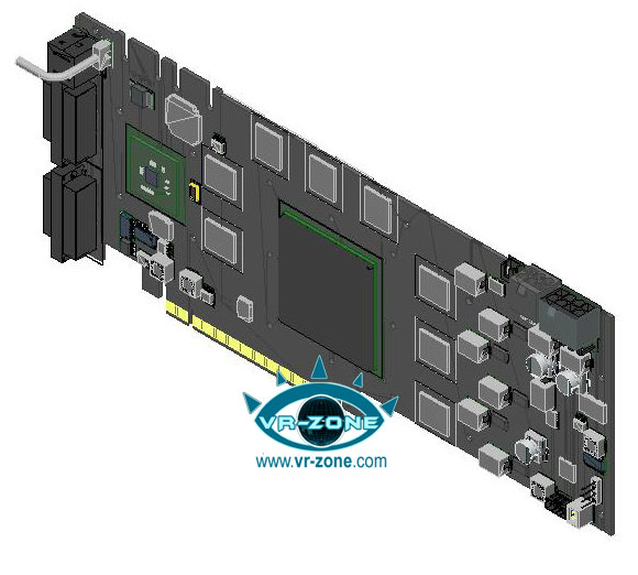 Media asset in full size related to 3dfxzone.it news item entitled as follows: GeForce 9900 GTX, in rete i disegni in 3D della card di NVIDIA | Image Name: news7535_1.jpg