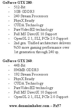 Media asset in full size related to 3dfxzone.it news item entitled as follows: Specifiche non ufficiali delle gpu GeForce GTX 280 e GTX 260 | Image Name: news7586_1.jpg