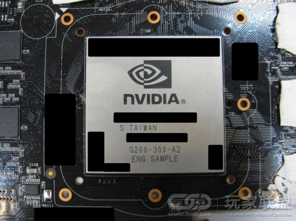 Immagine pubblicata in relazione al seguente contenuto: Prima foto della gpu NVIDIA G200 aka GeForce GTX 280 | Nome immagine: news7620_1.jpg